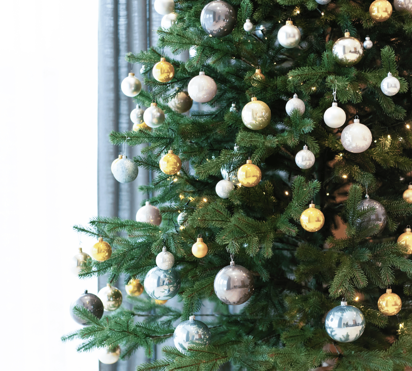 Minimalistische kerstversiering Minimalistische kerstversiering