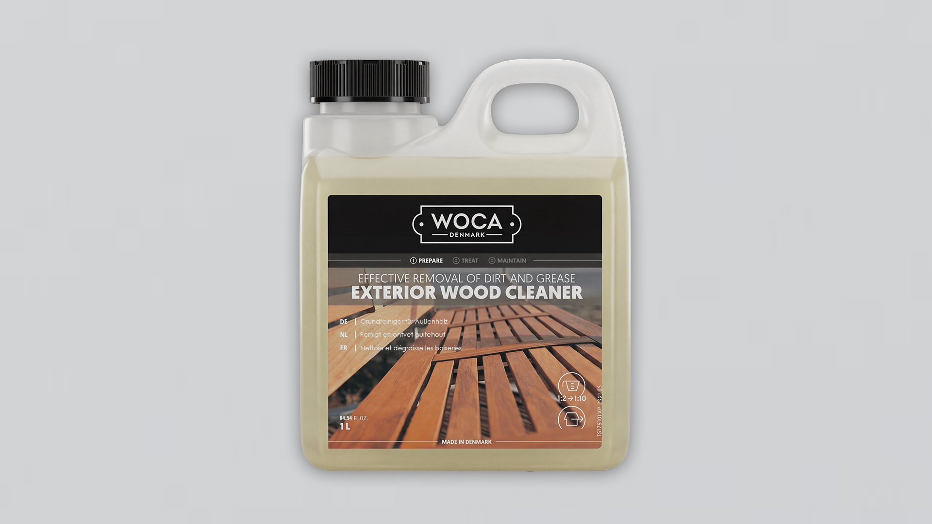 WOCA exterior cleaner voor bamboe vlonderplanken