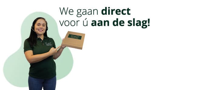 Samplepakket Customer service Samplepakket Customer service