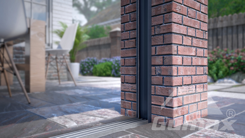 Set van 2 U-profielen voor staanders