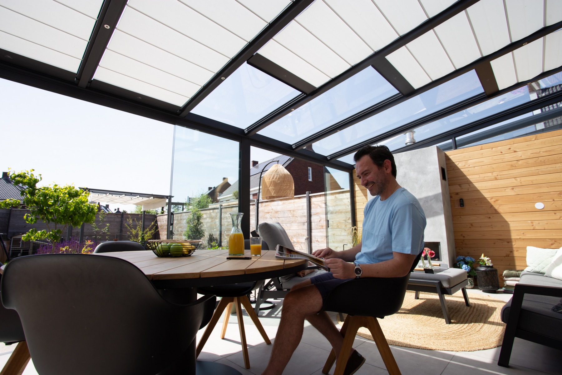 Terrasoverkapping met zonwering: de mogelijkheden